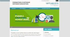 Desktop Screenshot of distanceeducation-etsb.com